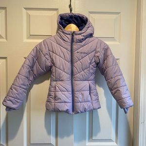 Girls 6/6x Columbia Lilac Purple Winter Coat